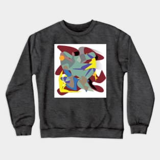 Coinciding Folds Crewneck Sweatshirt